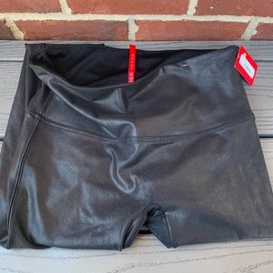 SPANX Faux Leather Leggings
